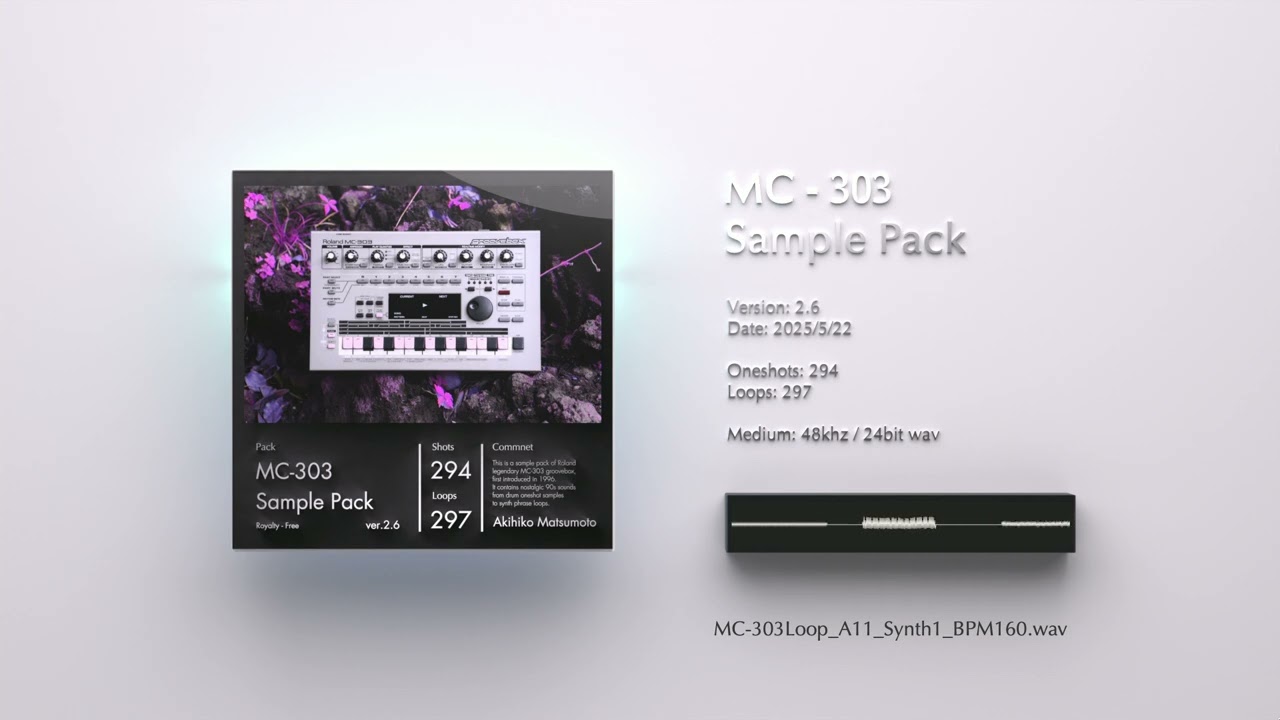 Roland MC-303 (Sample Pack)