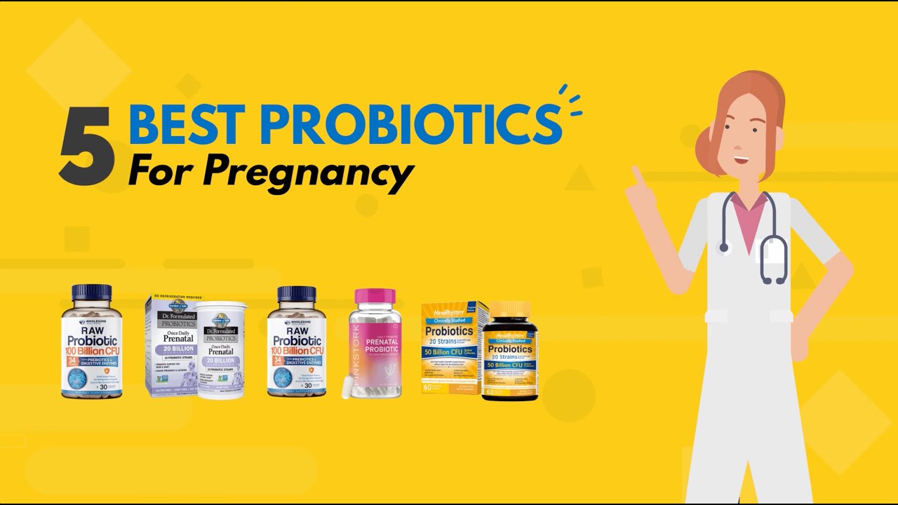 5 Best Probiotics For Pregnancy According To Research [2025] Animation - Probiotics For Ph Balance While Pregnant