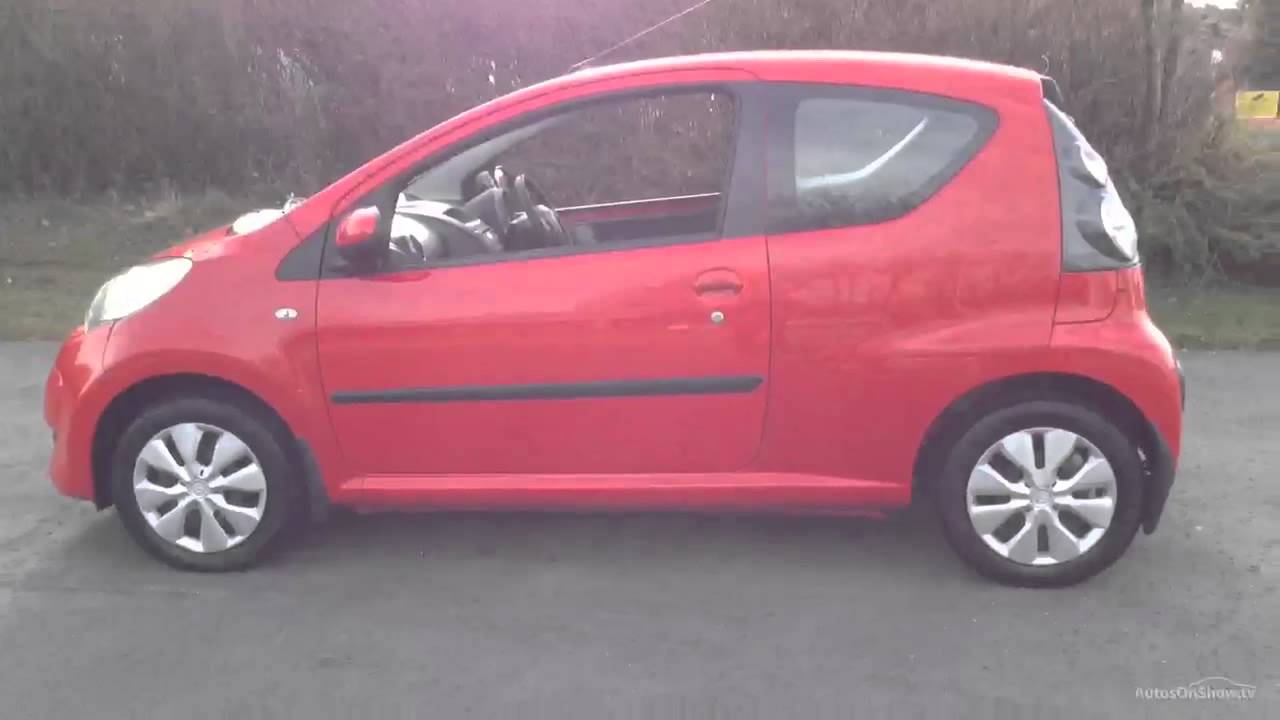Citroen C1 Vtr Red 09 Youtube