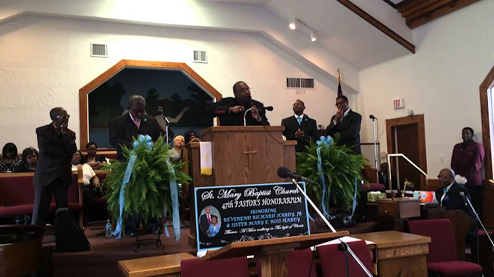 Pastor Richard Hardy, Jr. gave us 47 years
