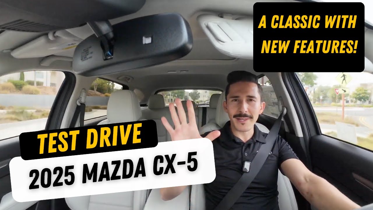 2025 Mazda CX-5 Test Drive: A Look at the Interior and Technology