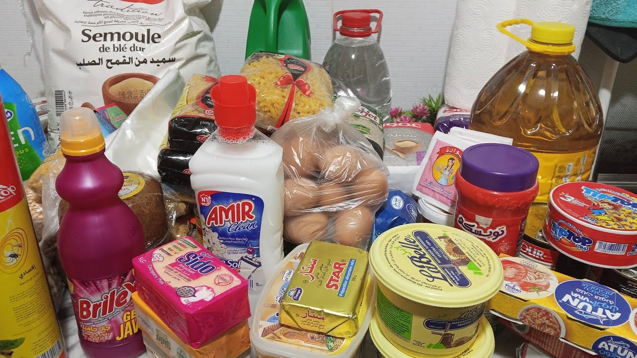 مشترياتي و مصروفي المتواضع لشهر جانفي