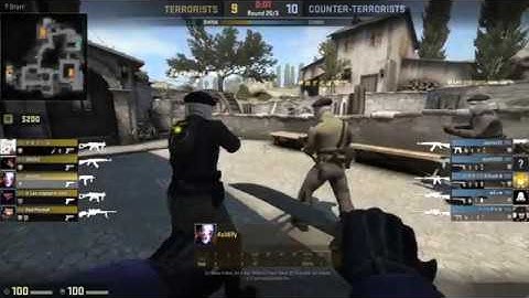 CS:GO - Best Ace Clutch with MP7 (Inferno 1v5)