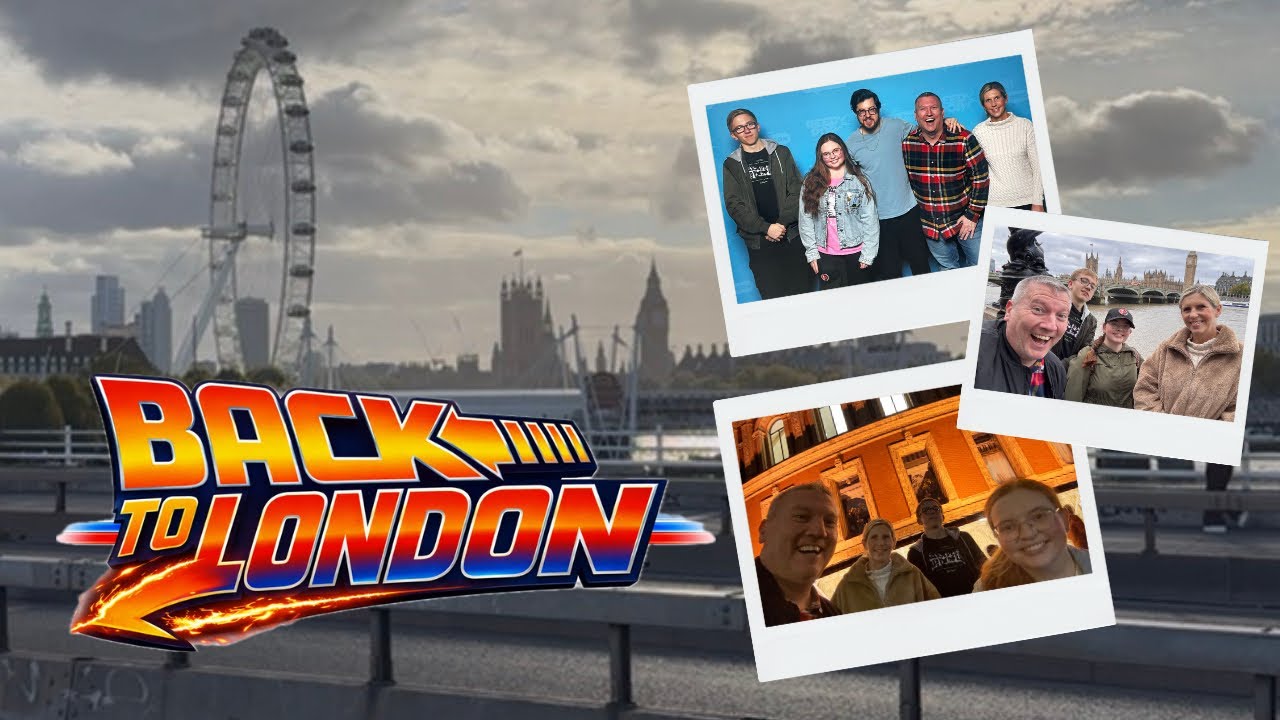 Comic Con London и концерт оркестра, исполняющего музыку к фильму «Назад в будущее», и СЮРПРИЗНЫЙ...