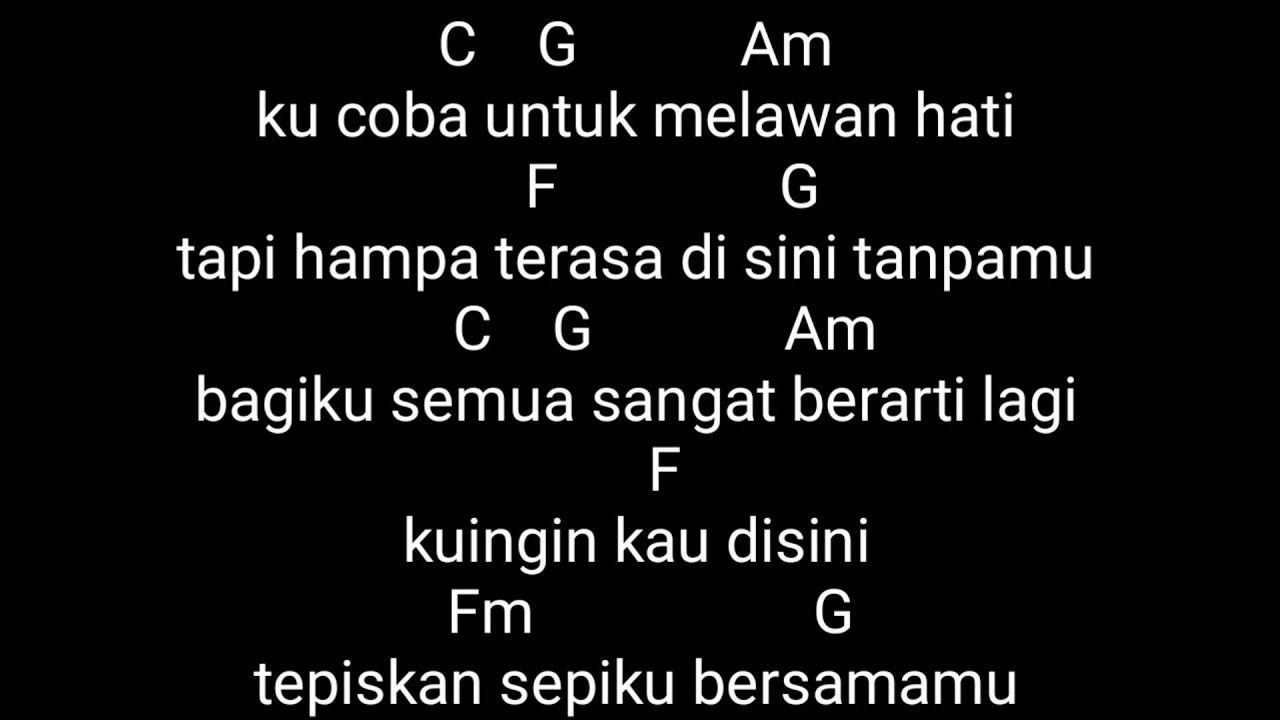 Lagu hingga akhir waktu gitar kunci Chord Kunci Lagu hingga akhir waktu gitar kunci Chord Nineball