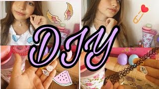 DIY чокер и подвески! Как сделать чокер ? DIY чокер и подвески! Как сделать чокер ?