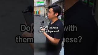 British woman speaking Japanese