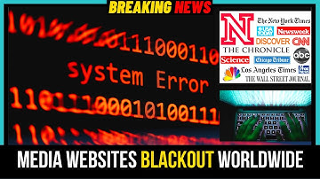 Worldwide Media Websites down in mystery outage.