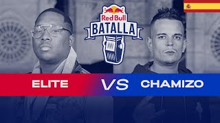 ELITE vs CHAMIZO  | Clasificatorias España 2021 | Red Bull Batalla