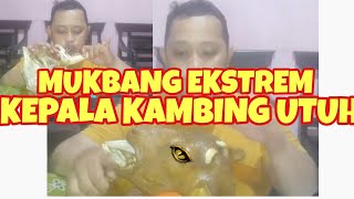 GA MAIN-MAIN!! MAKAN KEPALA KAMBING SEEKOR