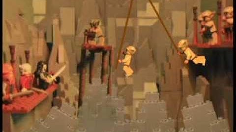 Lego Hobbit | Gobling Chase | Clip