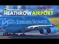 Heathrow Airport Live ✈️ Watch the Windy Saturday Arrival & Departure Highlights – November 1, 2025