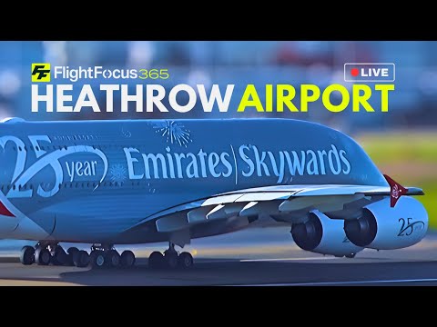 Heathrow Airport Live - Saturday 1st November 2025