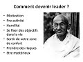 Comment devenir leader    leadership et dveloppement personnel