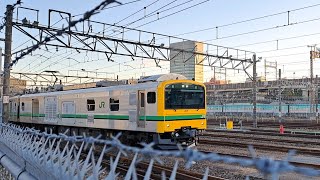 試9534MクモヤE493系オク01編成横須賀線ハンドル訓練返却尾久車両センター入線