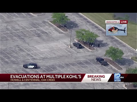 Kohl's and Target store evacuated after a bomb threat
