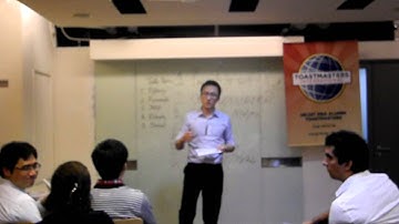 112812 - Table Topic Evaluation (Harry Lam)