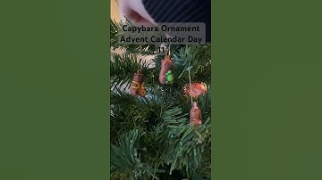 Capybara Ornaments Advent Calendar Day 11 🎊🎊 #fyp #adventcalendar2025 #christmas #capybara
