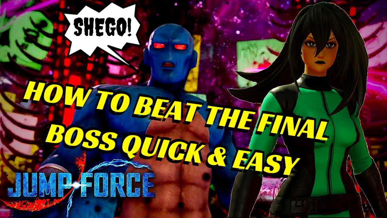 JUMP FORCE| How to beat the final boss Promethus in jump froce quick!!?!?