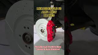 Mercedes Benz GLE 63 AMG - Brakes All Round Replacement #shortvideo #shorts #short #sutherlandshire