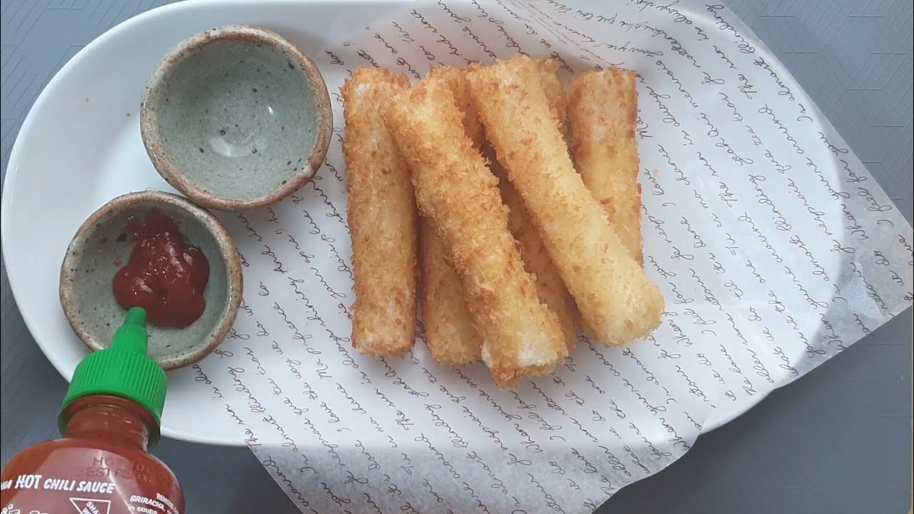 라이스페이퍼 치즈스틱 쭈욱 Rice paper cheese YouTube