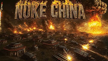 China NUKE vs 7 USA BOSS - Command & Conquer Generals Apocalyptic