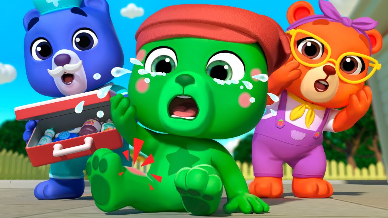 Boo Baby Boo Boo Boo Song for Kids 🤕 | Mommy Helps Baby | GummyMoo Nursery Rhymes ...