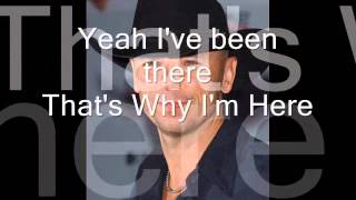 Video thumbnail of "Kenny Chesney that why im here (Lyric)"