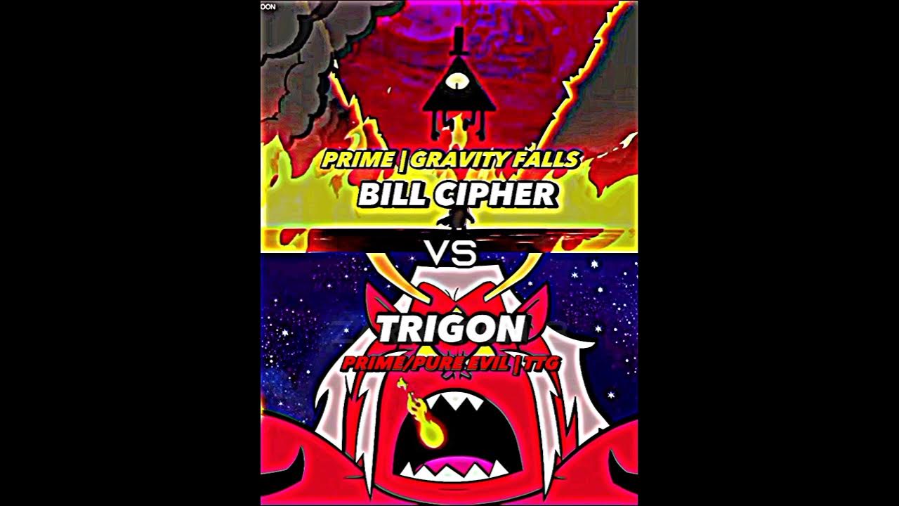 Bill Cipher VS Trigon viral viralshorts billcipher wis