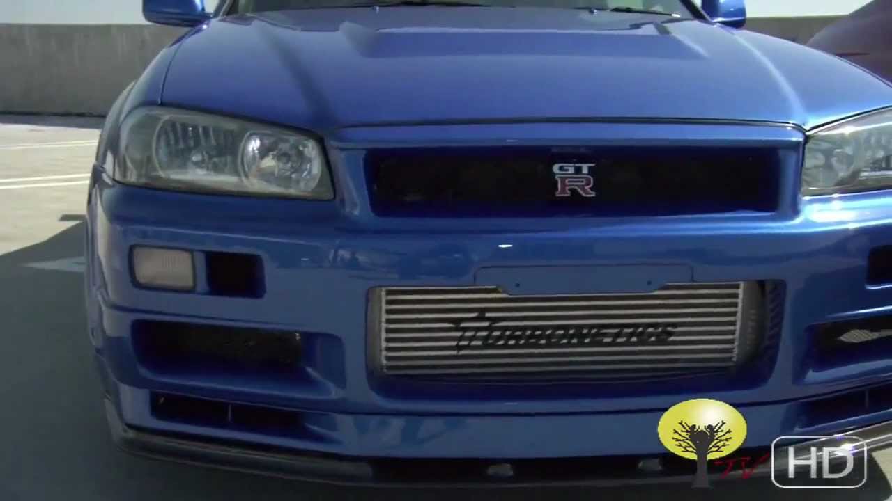 Paul Walker S Nissan Skyline Gt R 34 Fast Furious 4