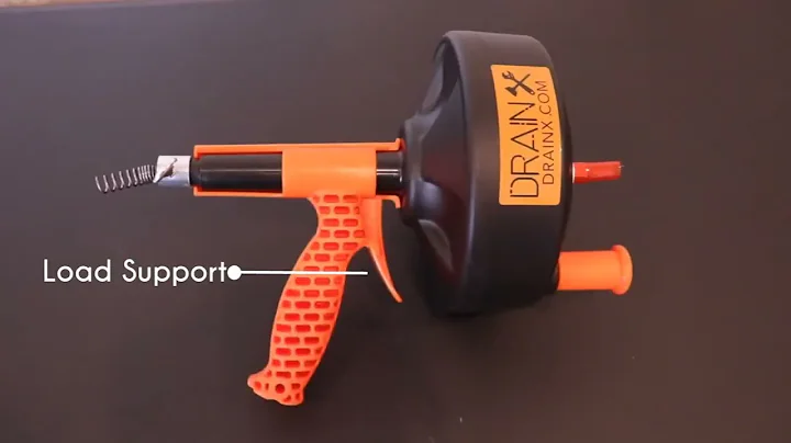 DrainX 25ft Heavy Duty Ergonomic Load Support Drai...
