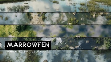 D&D | Marrowfen Trailer | Animated Battle Maps