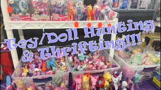 Toy / Doll Hunting & Thrifting! Chicago Toy Show!!!