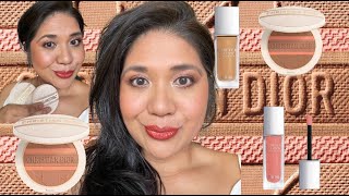 DIOR SPRING SUMMER 2024 DIOR FOREVER NATURAL BRONZE GLOW, GLOW STAR FILTER & GLOW MAXIMIZER PEACHY