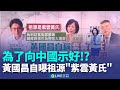 黃國昌發言引爭議