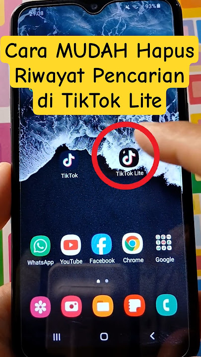 How to Delete Search History on TikTok Lite | Delete TikTok Lite Search History #easier