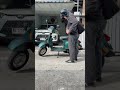 Vespa to work