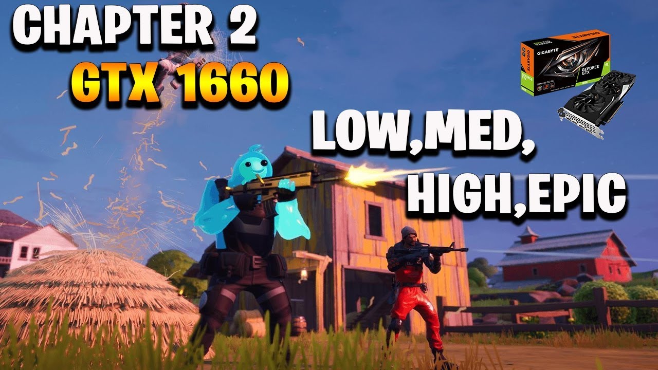GTX 1660 LOW,MED,HIGH,EPIC FPS test || FORTNITE || 1080p || ryzen 5 2600