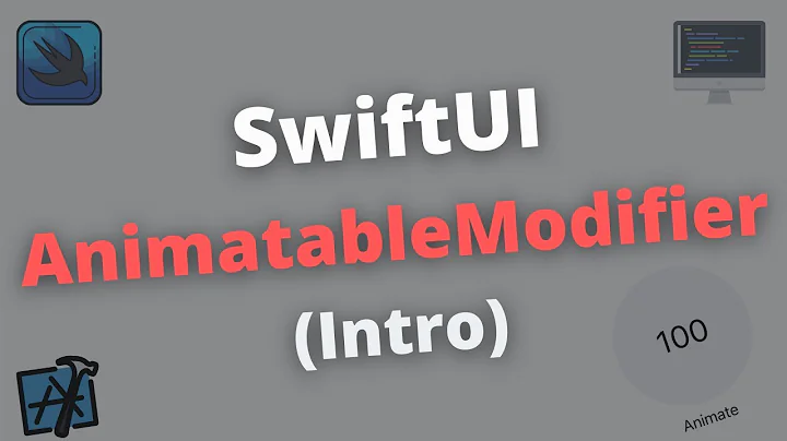 SwiftUI: Intro to AnimatableModifier (Incrementing Number Animation)