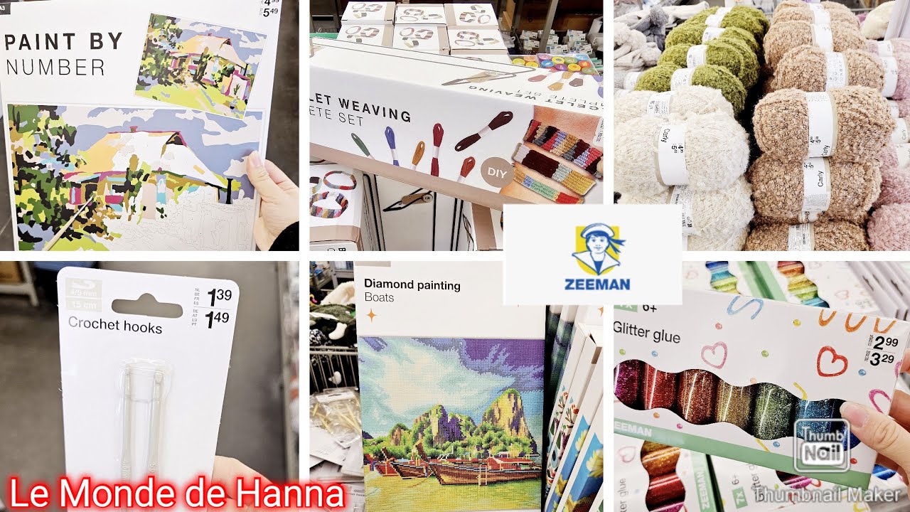 ZEEMAN 02-01 LOISIRS CRÉATIFS 🩷💞