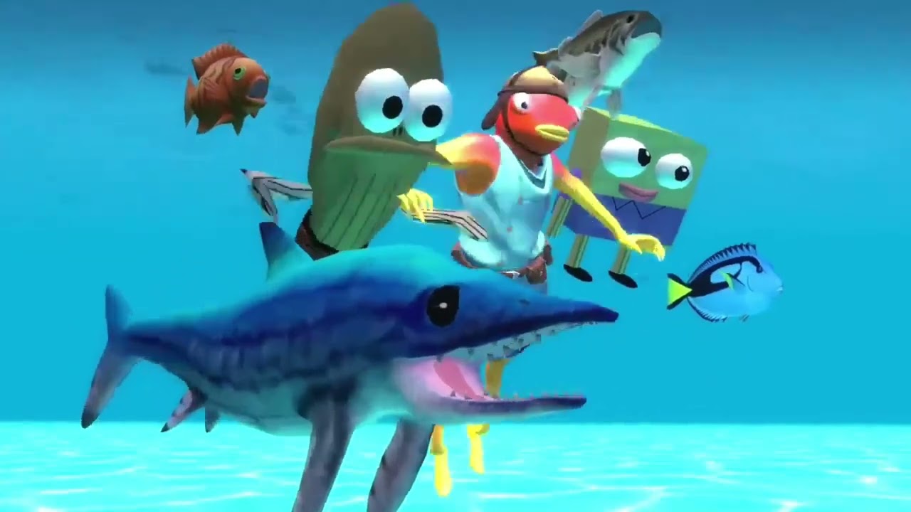 SMG4: If Mario Went Fishing - Explosion Scene Sparta Extended Remix!