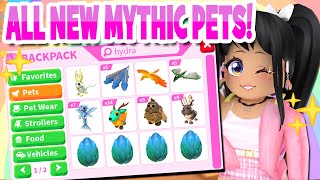 *IT'S HERE* OPENING *EVERY NEW MYTHIC PET* Adopt Me (roblox)