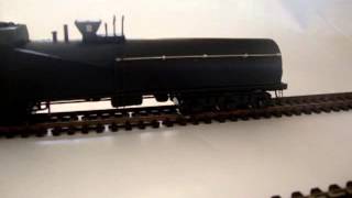 South African Railways SAR 25NC "worshond" steam locomotive in HO scale.