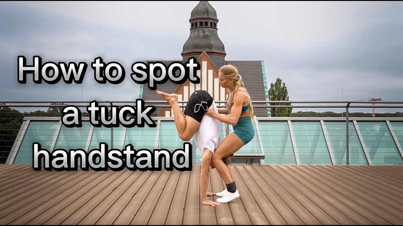 How spot a tuck up handstand! - YouTube