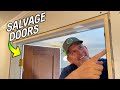 How to Build a Custom Door Jamb (and Hang Your Salvage Doors!!)
