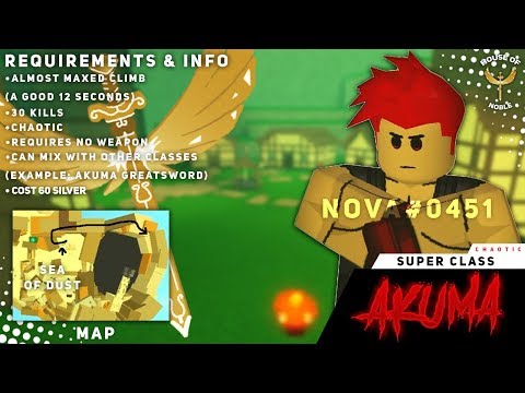 Rogue Lineage Starter Guide How To Get Akuma Super Class Youtube - akuma top roblox