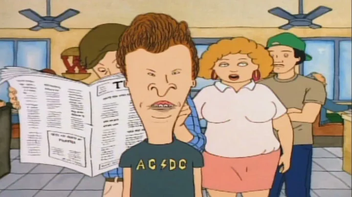Beavis takes Butt-head's order