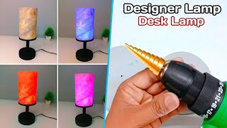 How To Make Desk Lamp Modern Lights Diy  Decor  Decoration Ideas From Pvc Pipe