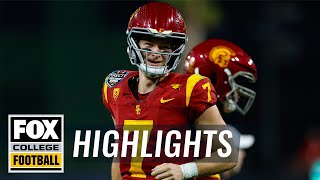 USC's Miller Moss throws SIX touchdowns in win vs. Louisville in Holiday Bowl | CFB on FOX