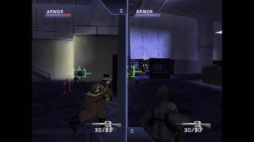Drebin_1989 vs SpadedAces_95 : Agency Computer Lab - Syphon Filter 2 Multiplayer